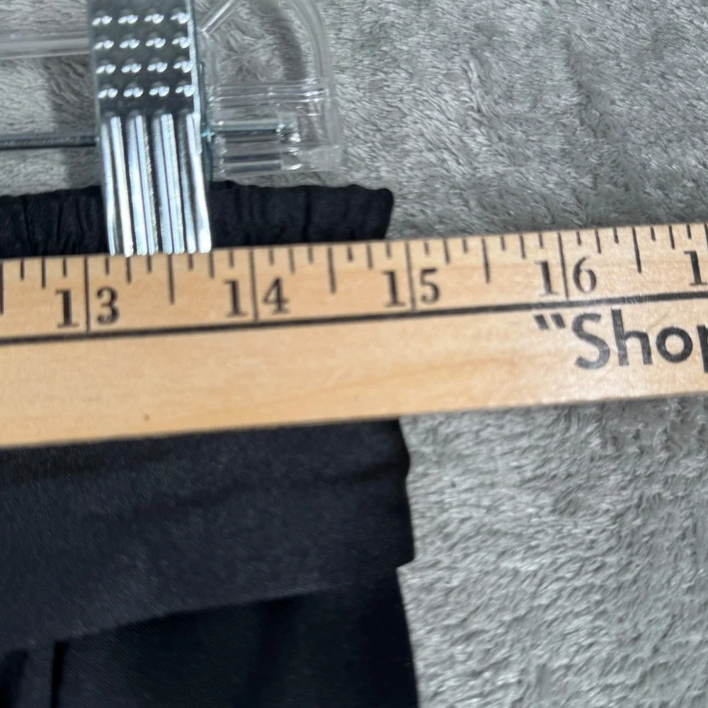 Terry Chicago Skirt A-Line Tie Waist Elastic Waist Midi Satin‎ Neutral Size 6